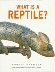 Cover of: What is a Reptile? (What is) by Robert Snedden