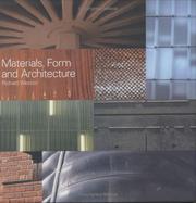 Cover of Materials, form, and architecture
