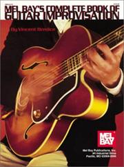 Cover of: Mel Bay's Complete Book of Guitar Improvisation (Mb93278) (Mb93278)