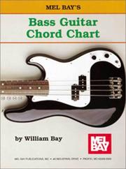 Cover of: Mel Bay Bass Guitar Chord Chart by William Bay