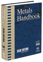 Cover of: Metals Handbook by 