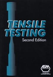 Cover of: Tensile Testing