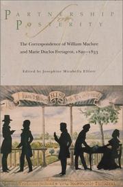Cover of: Partnership for posterity: the correspondence of William Maclure and Marie Duclos Fretageot, 1820-1833