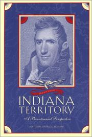 Cover of: Indiana territory, 1800-2000: a bicentennial perspective