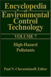 Cover of: High hazard pollutants
