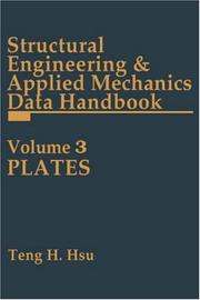 Cover of: Structural Engineering and Applied Mechanics Data Handbook, Volume 3 by Teng H. Hsu