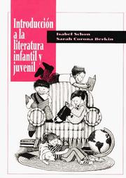 Cover of: Introducción a la literatura infantil y juvenil by Isabel Schon