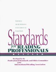 Cover of: Standards for reading professionals