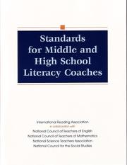 Cover of: Standards for middle and high school literacy coaches