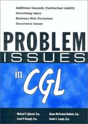 Cover of: Problem issues in CGL