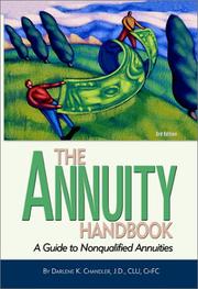 Cover of: The Annuity Handbook by Darlene K. Chandler