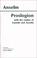 Cover of: Proslogion