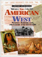 Cover of: The American West by Christine Hatt