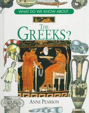 Cover of: The Greeks by Ann Pearson