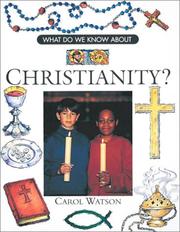 Cover of: What do we know about Christianity?