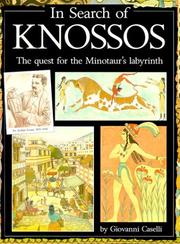 Cover of: In search of Knossos | Giovanni Caselli