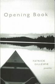 Cover of: Opening book: poems