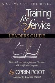 Cover of: Training for service: a survey of the Bible