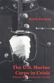 Cover of: The U.S. Marine Corps in Crisis by Keith Fleming