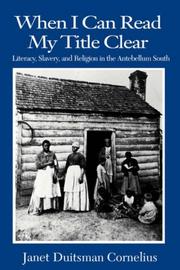 Cover of: When I Can Read My Title Clear by Janet Duitsman Cornelius