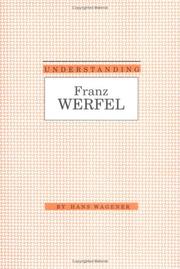 Cover of: Understanding Franz Werfel by Hans Wagener