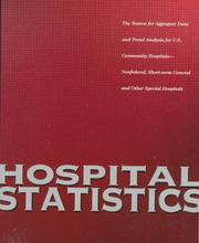 Cover of: Hospital Statistics: 1998 (Annual)