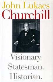 Cover of: Churchill by John Lukacs