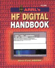 Cover of: Arrl Hf Digital Handbook