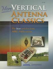 Cover of: More Vertical Antenna Classics | American Radio Relay League (ARRL)