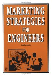 Marketing strategies for engineers by J. G. Snyder