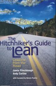Cover of: The Hitchhiker's Guide to Lean: Lessons from the Road
