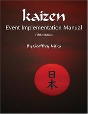 Cover of: Kaizen Event Implementation Manual by Geoffrey Mika