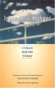 Cover of: Island of my hunger: Cuban poetry today