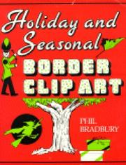 Cover of: Holiday and seasonal border clip art by Phil Bradbury