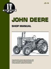 Cover of: John Deere Shop Manual | 