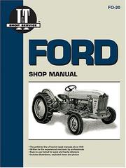 Cover of: I and t Shop Service: Ford (Fo-20)