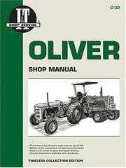 Cover of: Oliver and Cockshutt: I&T Shop Manual - Series 2050, 2150, Cockshutt 2050, 2150