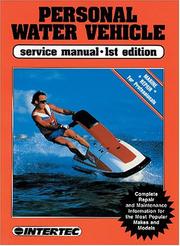 Cover of: Personal water vehicle service manual. by 