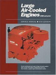 Cover of: Large air-cooled engines service manual: Acme, Briggs & Stratton, Clinton, Craftsman, Honda, Kawasaki, Kohler, Onan, Tecumseh, Wisconsin, Wisconsin Robin.