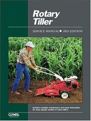 Rotary tiller service manual by Intertec Publishing Corporation