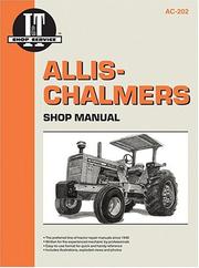 Cover of: Allis-Chalmers Shop Manual Ac-202 (I&T Shop Service Manuals/Ac-202) by 