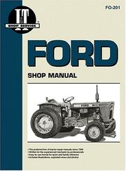Cover of: Ford: shop manual FO-201.
