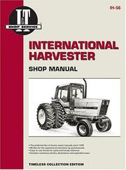 Cover of: International Harvester Shop Manual Models 5088, 5288, 5488 (Ih-56)