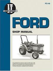 Cover of: Ford Shop Manual: Models 1120, 1220, 1320, 1520, 1720, 1920, 2120 (Manual Fo-46)