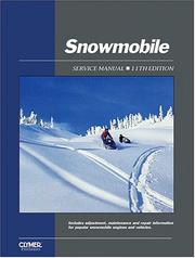 Cover of: Snowmobile service manual.