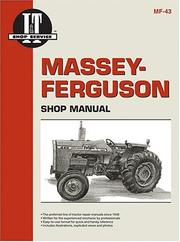 Cover of: Massey-Ferguson Shop Manual by 