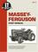 Cover of: Massey-Ferguson Shop Manual (I&T Shop Service Manuals)