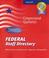Cover of: Federal Staff Directory, Fall 2005
