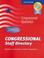 Cover of: Congressional Staff Directory, Summer 2005 (Congressional Staff Directory  Summer)