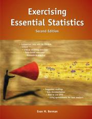 Cover of: Exercising Essential Statistics by Evan M. Berman